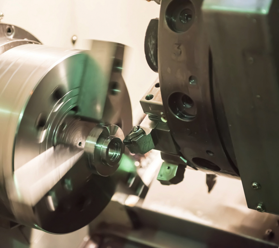 metallic-factory-machine